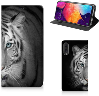 B2Ctelecom Samsung Galaxy A50 Standcase Hoesje Tijger