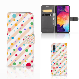 B2Ctelecom Samsung Galaxy A50 Telefoon Hoesje Dots