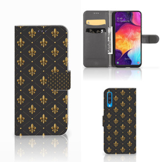 B2Ctelecom Samsung Galaxy A50 Telefoon Hoesje Franse Lelie