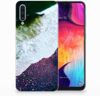 B2Ctelecom Samsung Galaxy A50 TPU Hoesje Design Sea in Space