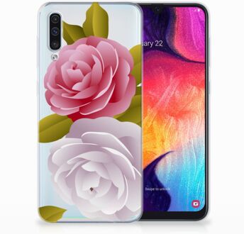 B2Ctelecom Samsung Galaxy A50 TPU Hoesje Roses