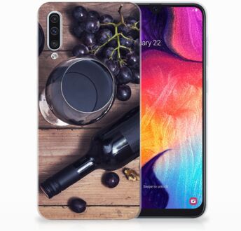 B2Ctelecom Samsung Galaxy A50 TPU Hoesje Wijn