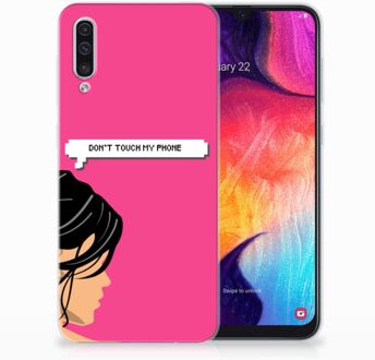 B2Ctelecom Samsung Galaxy A50 TPU Hoesje Woman DTMP