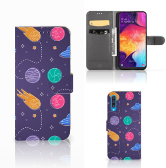 B2Ctelecom Samsung Galaxy A50 Wallet Case met Pasjes Space