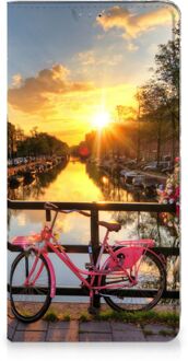 B2Ctelecom Samsung Galaxy A51 Book Cover Amsterdamse Grachten