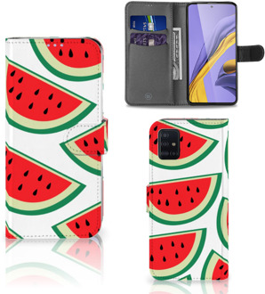 B2Ctelecom Samsung Galaxy A51 Book Cover Watermelons