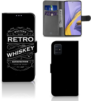 B2Ctelecom Samsung Galaxy A51 Book Cover Whiskey