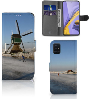 B2Ctelecom Samsung Galaxy A51 Flip Cover Schaatsers Friesland