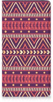 B2Ctelecom Samsung Galaxy A51 Hoesje met Magneet Aztec Purple