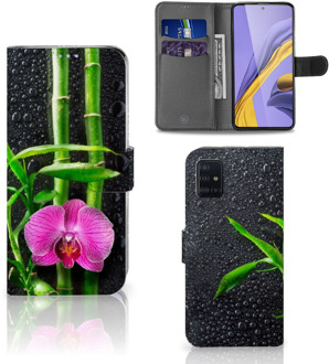 B2Ctelecom Samsung Galaxy A51 Hoesje Orchidee