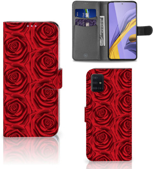 B2Ctelecom Samsung Galaxy A51 Hoesje Rood Rose