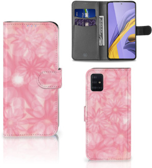 B2Ctelecom Samsung Galaxy A51 Hoesje Spring Flowers