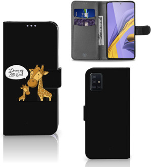 B2Ctelecom Samsung Galaxy A51 Leuk Hoesje Giraffe