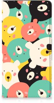 B2Ctelecom Samsung Galaxy A51 Magnet Case Bears