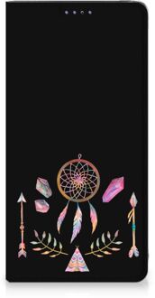 B2Ctelecom Samsung Galaxy A51 Magnet Case Boho Dreamcatcher