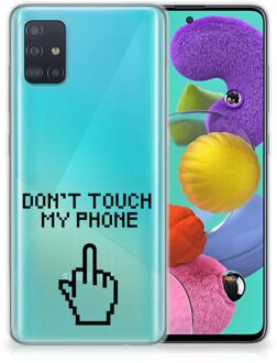 B2Ctelecom Samsung Galaxy A51 Silicone-hoesje Finger DTMP