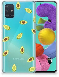 B2Ctelecom Samsung Galaxy A51 Siliconen Case Avocado