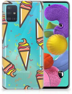 B2Ctelecom Samsung Galaxy A51 Siliconen Case Icecream