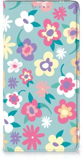 B2Ctelecom Samsung Galaxy A51 Smart Cover Flower Power