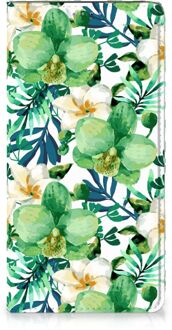 B2Ctelecom Samsung Galaxy A51 Smart Cover Orchidee Groen