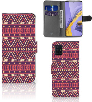 B2Ctelecom Samsung Galaxy A51 Telefoon Hoesje Aztec Purple