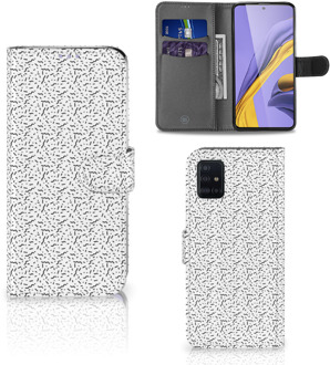 B2Ctelecom Samsung Galaxy A51 Telefoon Hoesje Stripes Dots