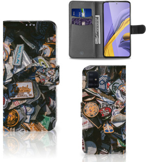 B2Ctelecom Samsung Galaxy A51 Telefoonhoesje met foto Badges