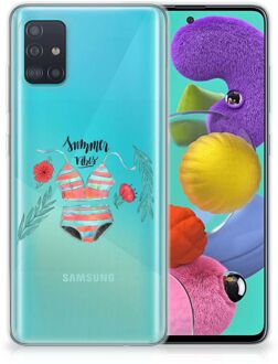 B2Ctelecom Samsung Galaxy A51 Telefoonhoesje met Naam Boho Summer