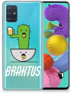 B2Ctelecom Samsung Galaxy A51 Telefoonhoesje met Naam Braktus