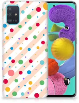 B2Ctelecom Samsung Galaxy A51 TPU bumper Dots