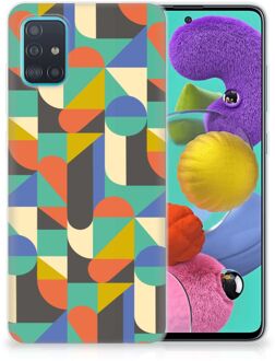 B2Ctelecom Samsung Galaxy A51 TPU bumper Funky Retro