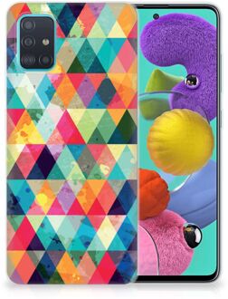 B2Ctelecom Samsung Galaxy A51 TPU bumper Geruit