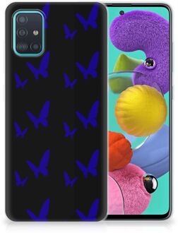 B2Ctelecom Samsung Galaxy A51 TPU bumper Vlinder Patroon