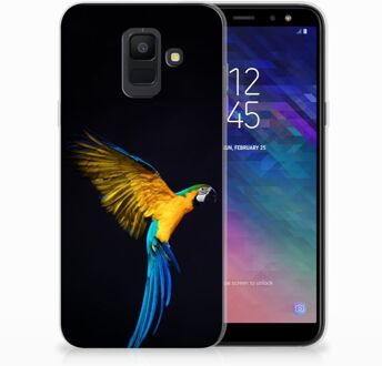 B2Ctelecom Samsung Galaxy A6 (2018) TPU Hoesje Design Papegaai