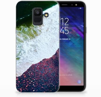 B2Ctelecom Samsung Galaxy A6 (2018) TPU Hoesje Design Sea in Space