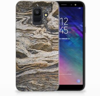 B2Ctelecom Samsung Galaxy A6 (2018) TPU Hoesje Design Steen