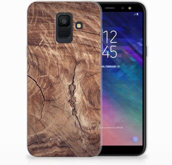 B2Ctelecom Samsung Galaxy A6 (2018) TPU Hoesje Design Tree Trunk