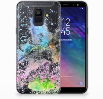 B2Ctelecom Samsung Galaxy A6 (2018) TPU Hoesje Design Vogel