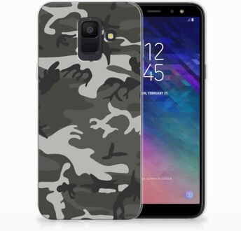 B2Ctelecom Samsung Galaxy�A6 (2018) Uniek TPU Hoesje Army