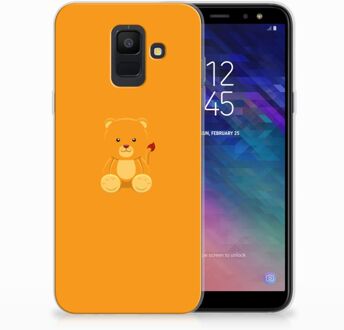 B2Ctelecom Samsung Galaxy A6 (2018) Uniek TPU Hoesje Baby Beer