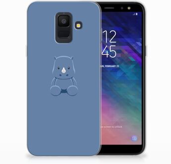 B2Ctelecom Samsung Galaxy A6 (2018) Uniek TPU Hoesje Baby Rhino