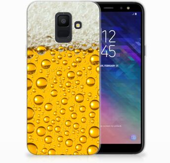 B2Ctelecom Samsung Galaxy�A6 (2018) Uniek TPU Hoesje Bier