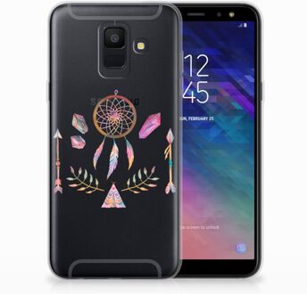 B2Ctelecom Samsung Galaxy A6 (2018) Uniek TPU Hoesje Boho Dreamcatcher