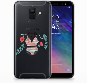 B2Ctelecom Samsung Galaxy A6 (2018) Uniek TPU Hoesje Boho Summer