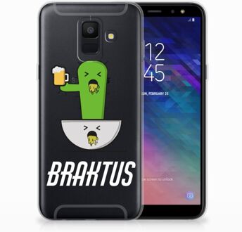 B2Ctelecom Samsung Galaxy A6 (2018) Uniek TPU Hoesje Braktus