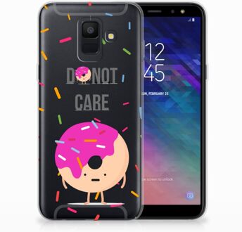 B2Ctelecom Samsung Galaxy A6 (2018) Uniek TPU Hoesje Donut