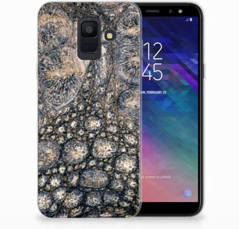 B2Ctelecom Samsung Galaxy A6 (2018) Uniek TPU Hoesje Krokodillenprint