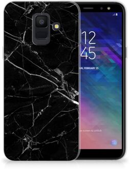 B2Ctelecom Samsung Galaxy�A6 (2018) Uniek TPU Hoesje Marmer Zwart