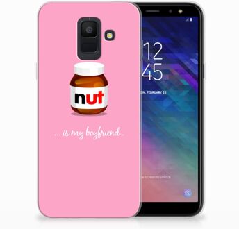 B2Ctelecom Samsung Galaxy A6 (2018) Uniek TPU Hoesje Nut Boyfriend