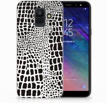 B2Ctelecom Samsung Galaxy A6 (2018) Uniek TPU Hoesje Slangenprint